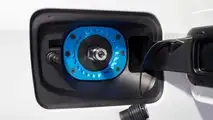BMW iX5 Hydrogen Fuel Door