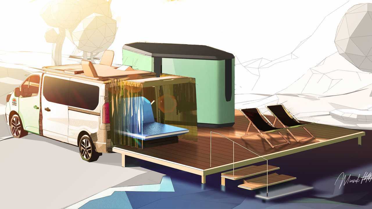 Renault Hippie Caviar Hotel concept