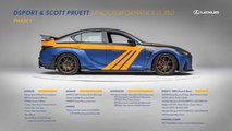 Lexus IS 350 By Dsport and Scott Pruett Infographic