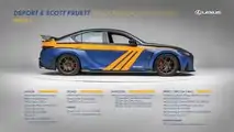 Lexus IS 350, l'elaborazione di Dsport e Scott Pruett