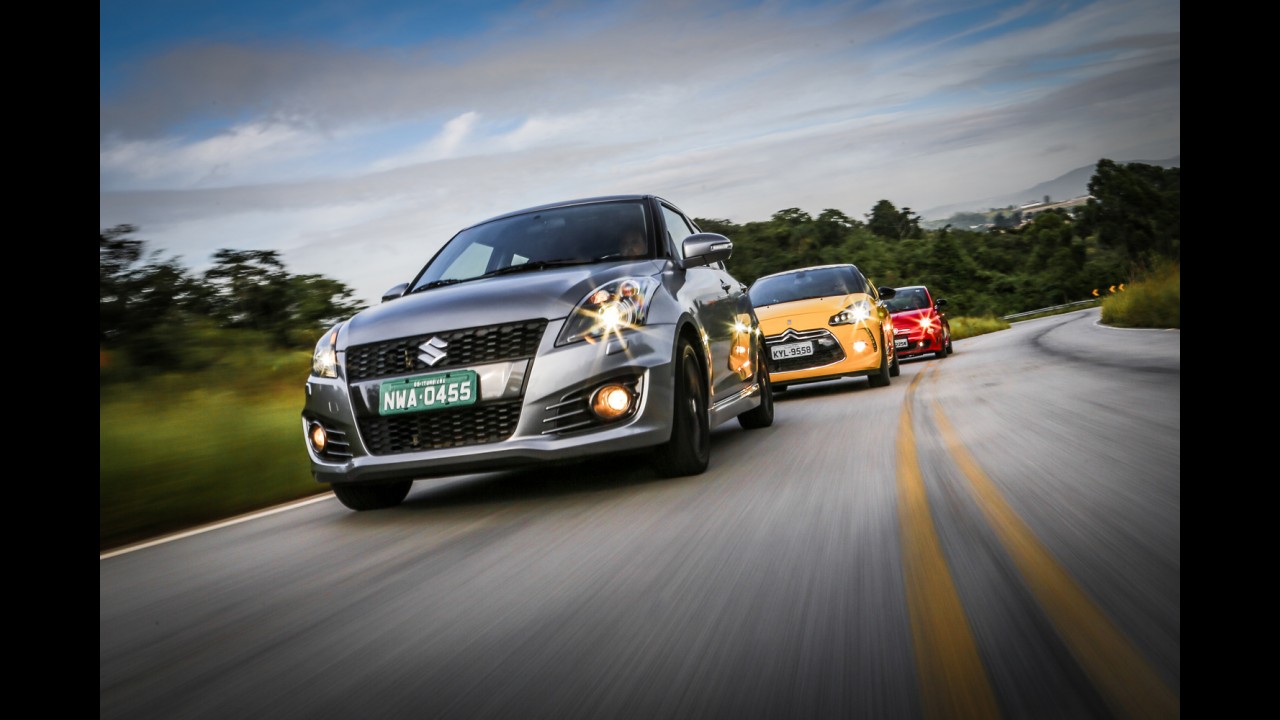 Esportivada CARPLACE: Civic Si, 500 Abarth, Swift Sport, Cooper S e DS3
