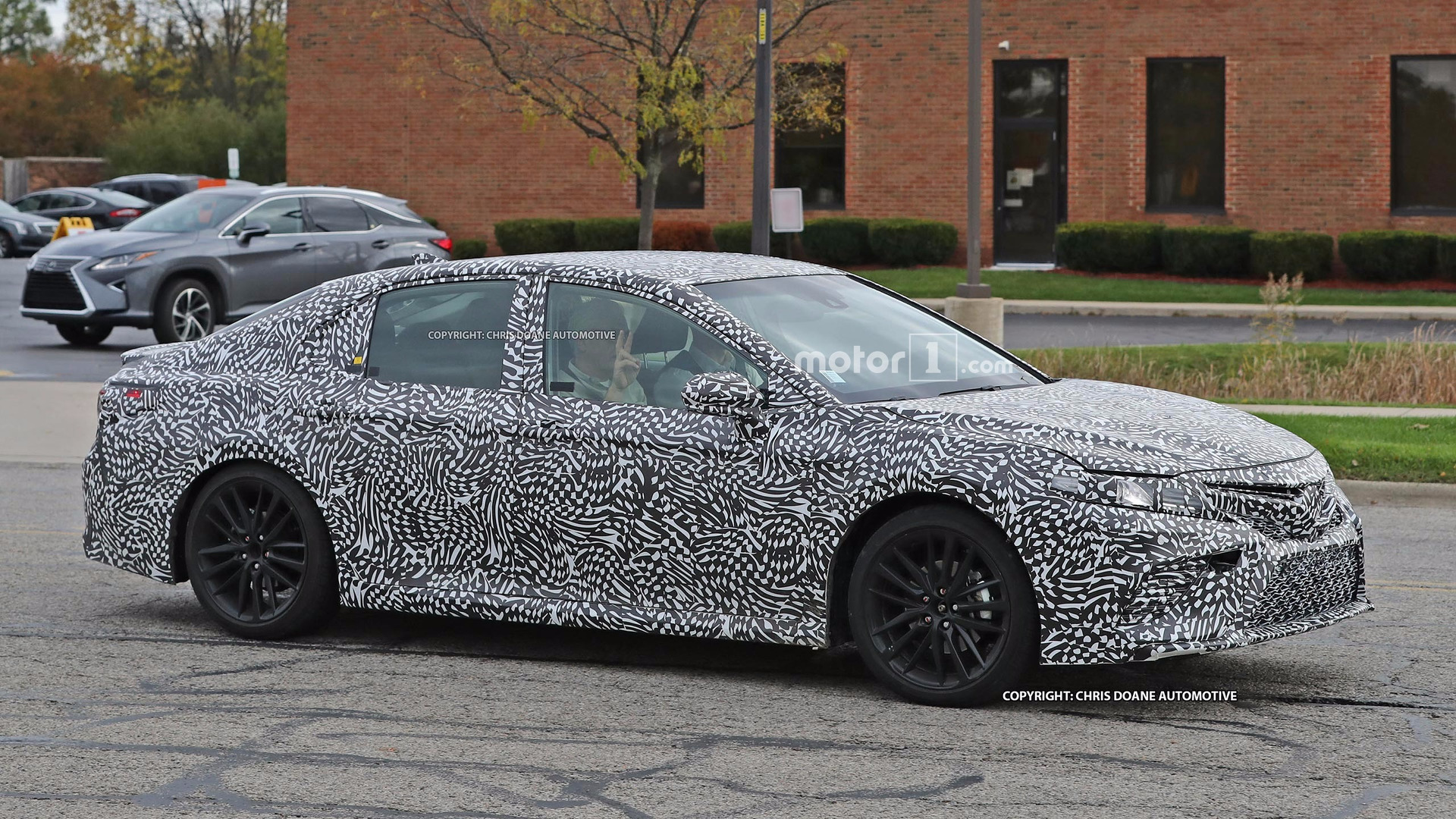 2018 Toyota Camry Spied Looking Fierce Maybe A Performance Model