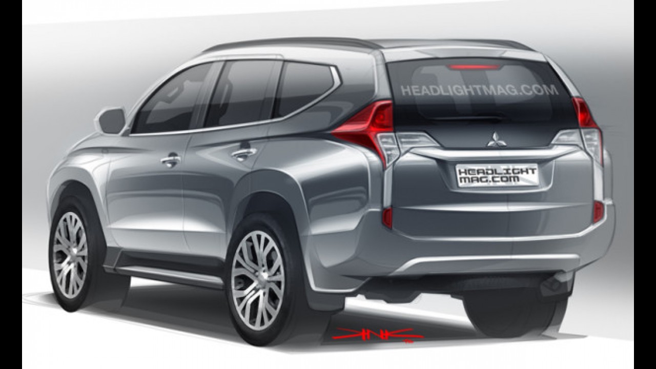 Pajero Dakar 2016: projeções antecipam visual da próxima geração