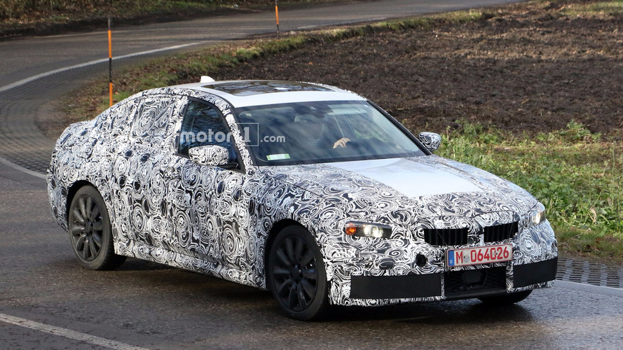 2018 BMW 3 Series M Sport spy photo
