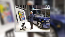 Rolls-Royce Dawn Romero Britto art car