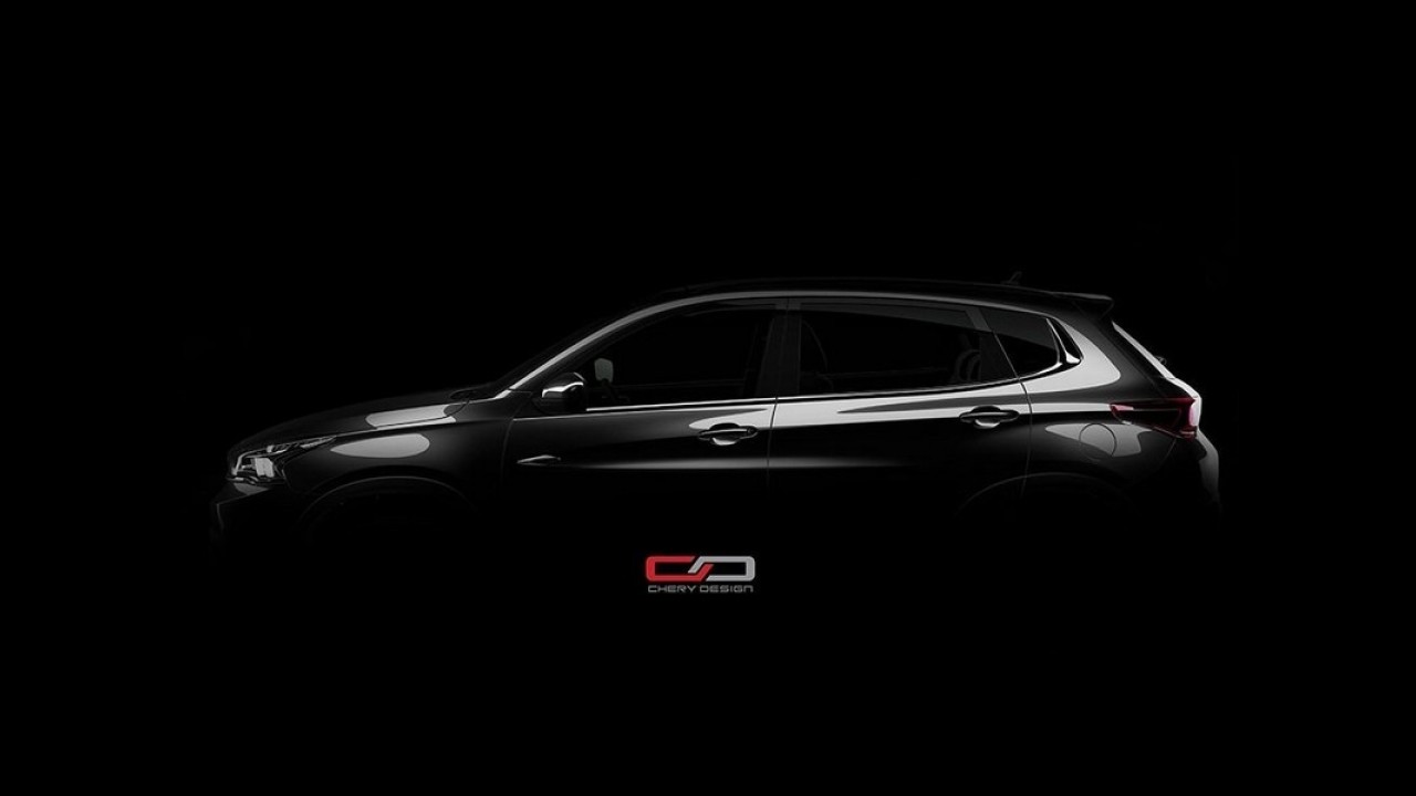 Inédito SUV de topo, Chery Tiggo 7 aparece em primeiro teaser