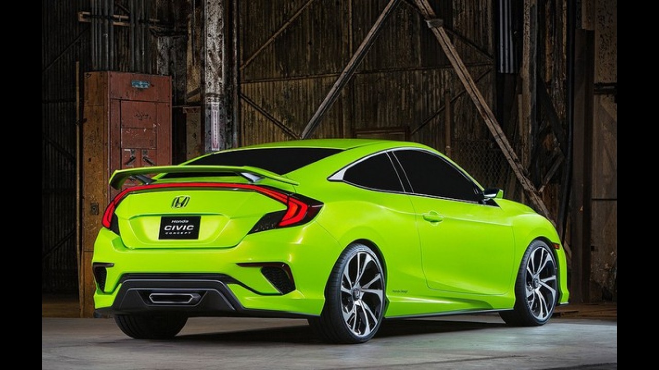 Novo Honda Civic cupê será apresentado no Salão de Los Angeles
