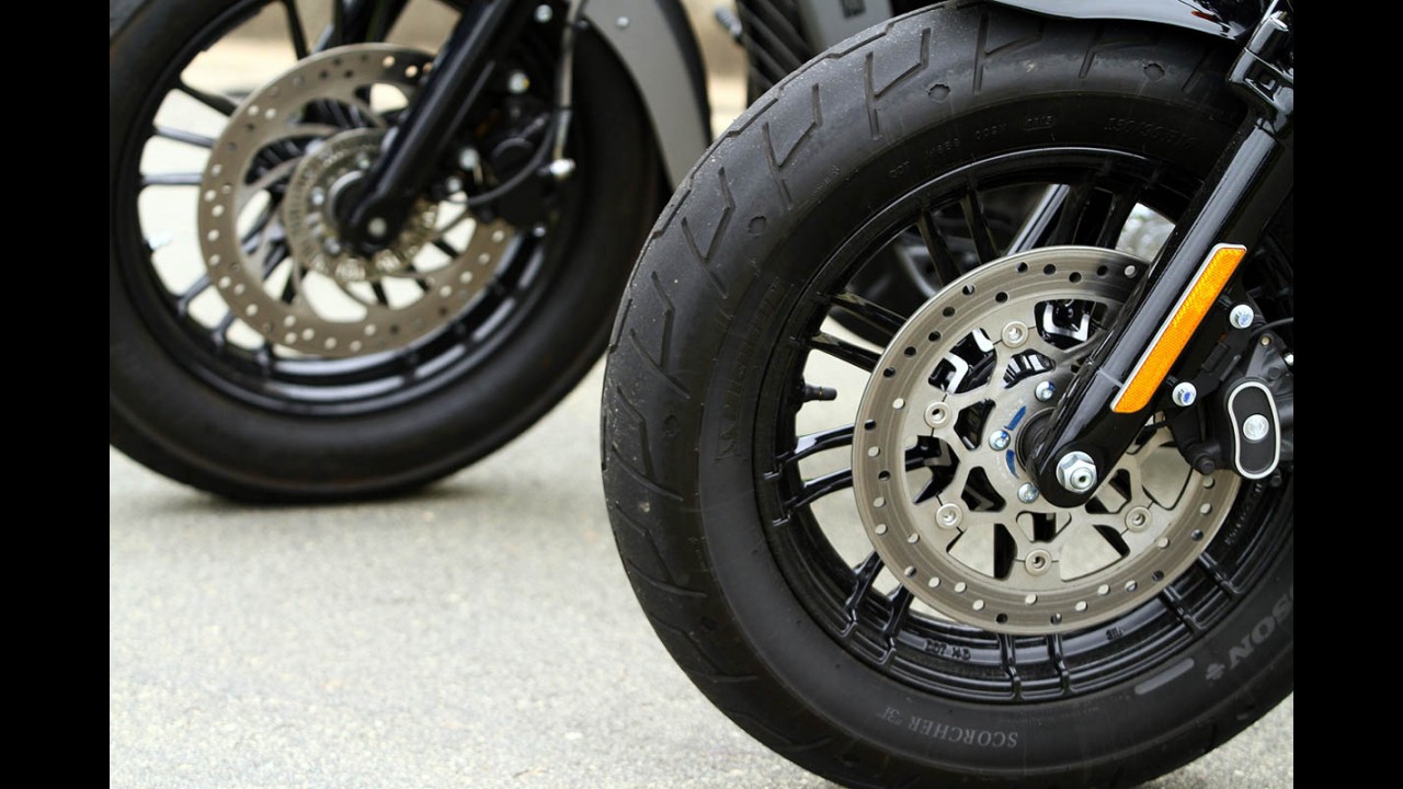 Duelo ianque: a esportividade da Indian Scout ou a tradição da Harley Forty-Eigth?