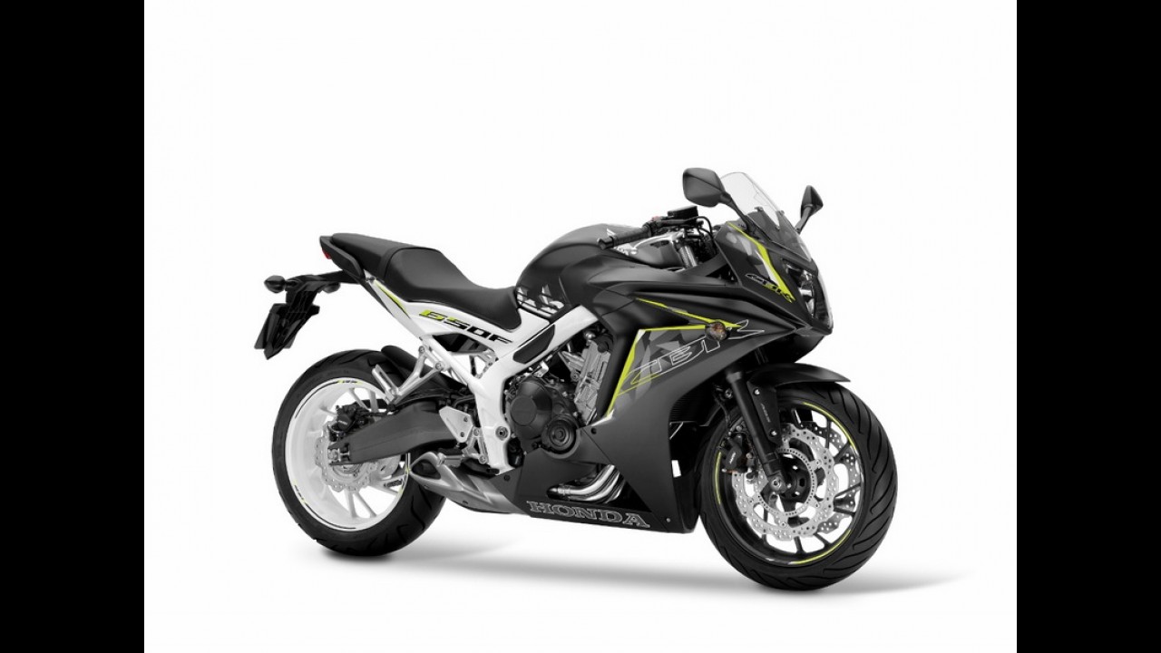 Honda mostra linha CB650 com nova pintura e grafismos para a linha 2016
