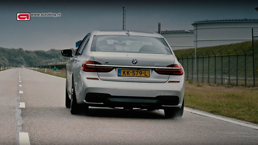 2016 BMW 750Ld xDrive hız testi