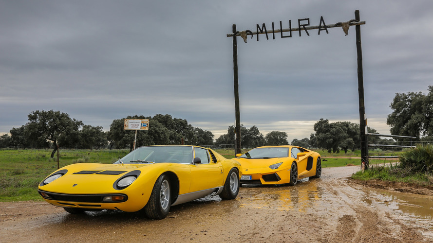 Lamborghini Miura 50th anniversary celebrations