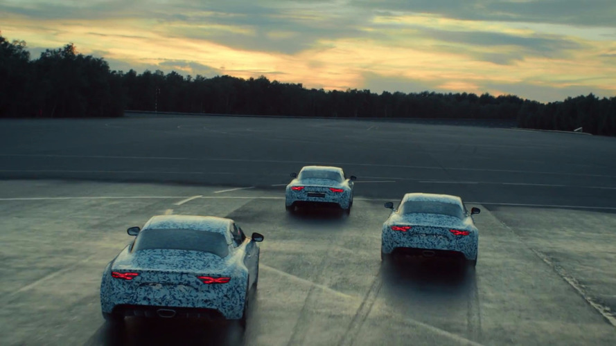 Alpine A120 teaser video