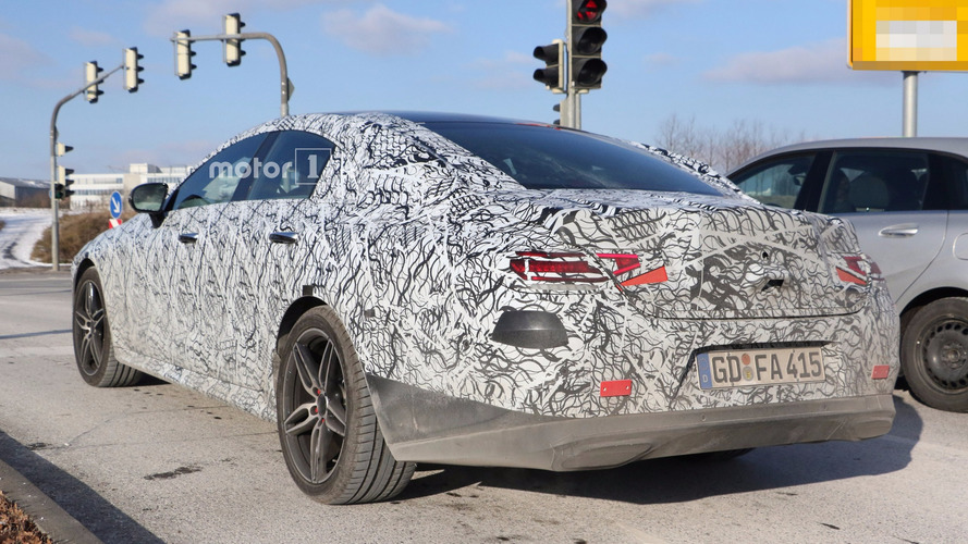 2018 Mercedes CLS spy photo