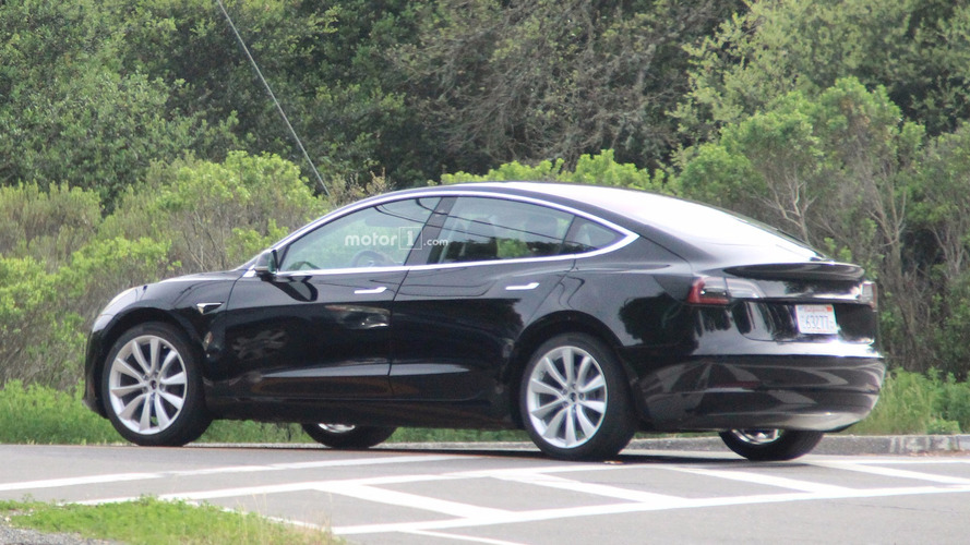 Tesla Model 3 Spy Photos