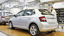 Skoda Fabia milestone production