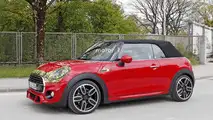Mini Convertible facelift spy photo