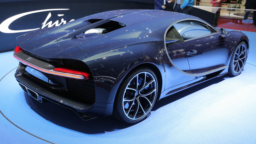 La Bugatti Chiron en Live à Genève