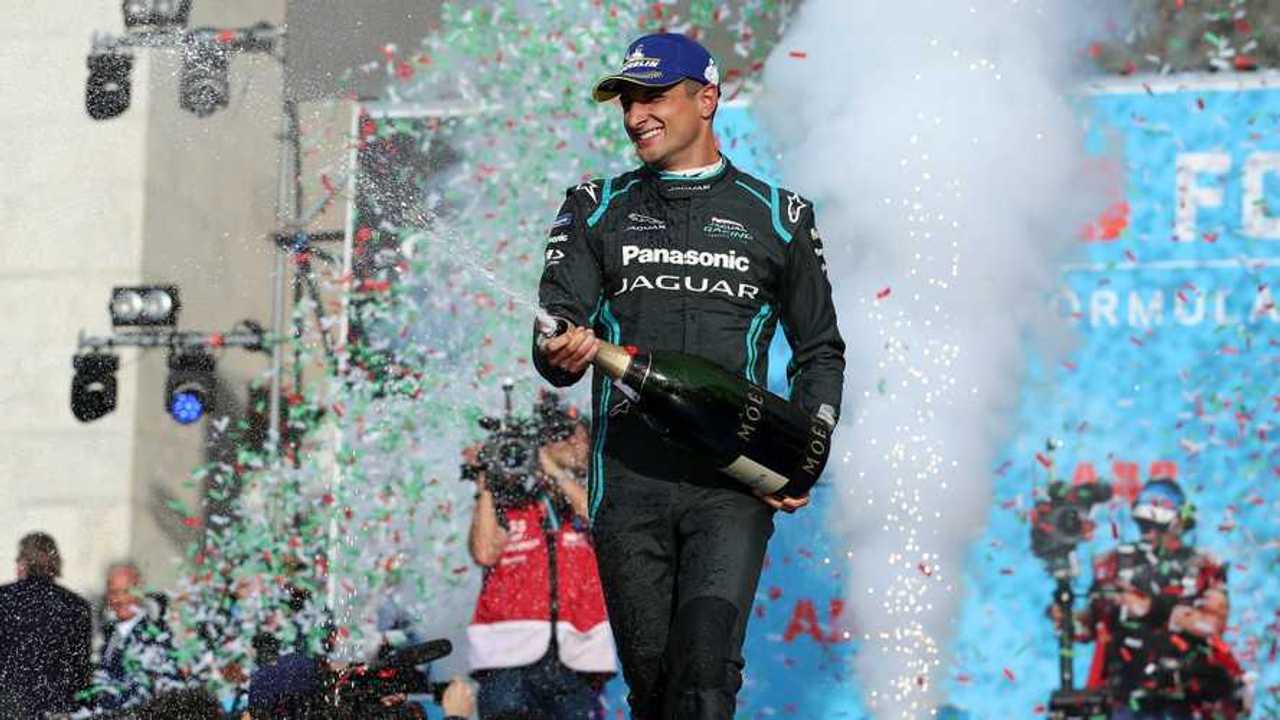 Mitch Evans, vainqueur de l'E-Prix de Rome