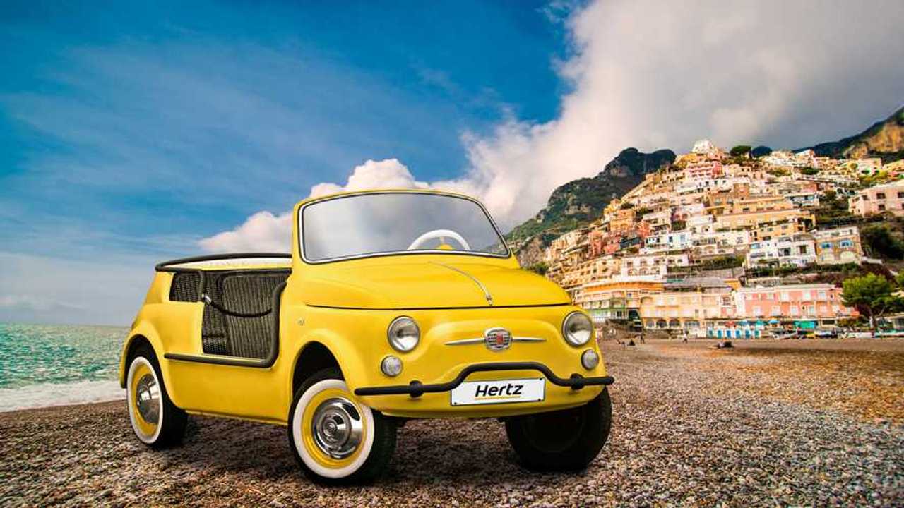 La Fiat 500 Jolly di Hertz