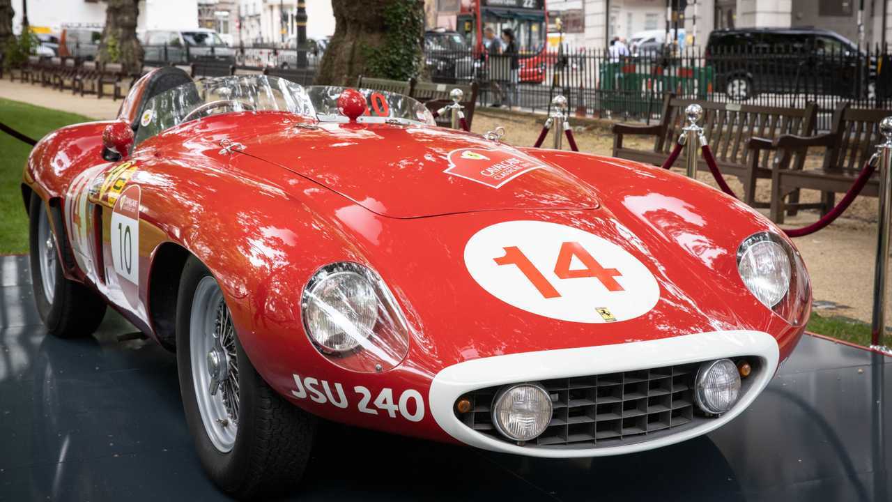 Ferrari hosts garden party gathering of rarities in London