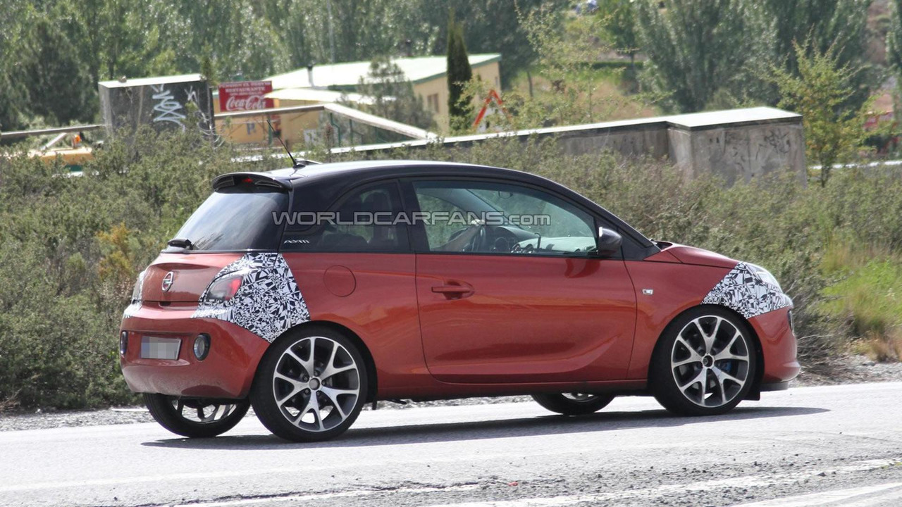14 Opel Adam 1 0 Liter Sidi Turbo Spy Photo 15 08 13 31
