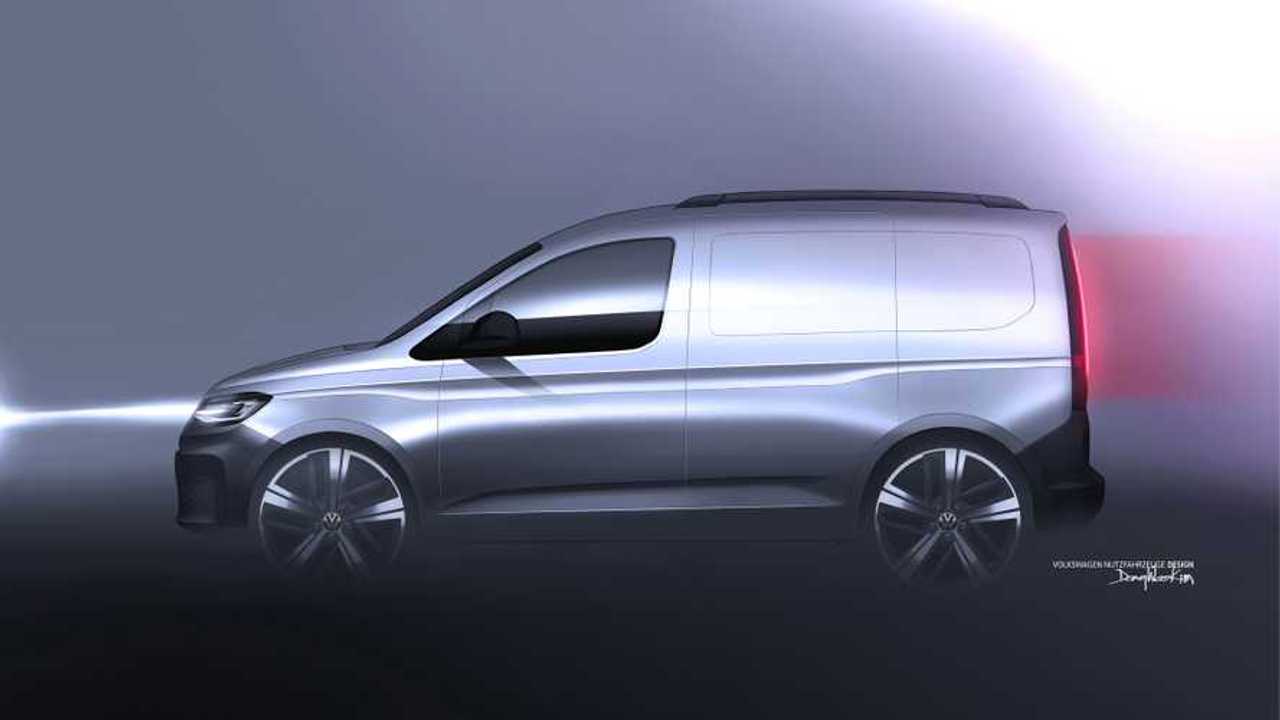 Volkswagen Caddy 5 disegni ufficiali