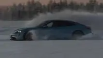 2020 Porsche Taycan 4S: Ice Driving