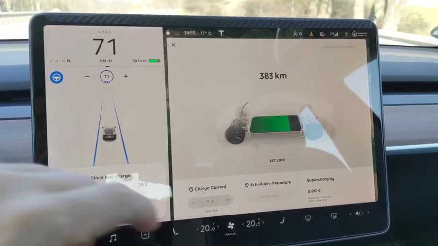 Запас хода Tesla