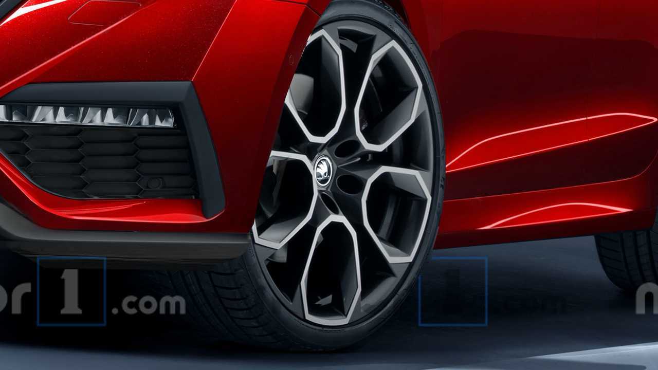 Render Skoda Octavia RS iV 2020 Motor1.com