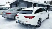 Mercedes-Benz CLA PHEV Spy Photo