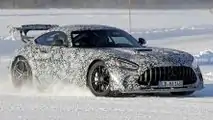 2021 Mercedes-AMG GT Nero Serie spia foto