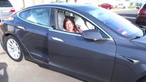 Terrified Grandma On Tesla Model Learns What Smart Summon Does The Hard Way