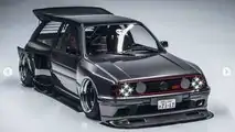 VW Golf GTI MK2 par Khyzyl Saleem