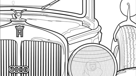 Here Are Car-Themed Coloring Pages To Keep You And The Kids Busy
