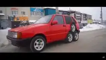 8 Tekerlekli Fiat Uno