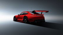 Porsche Tacycan RSR Rendering