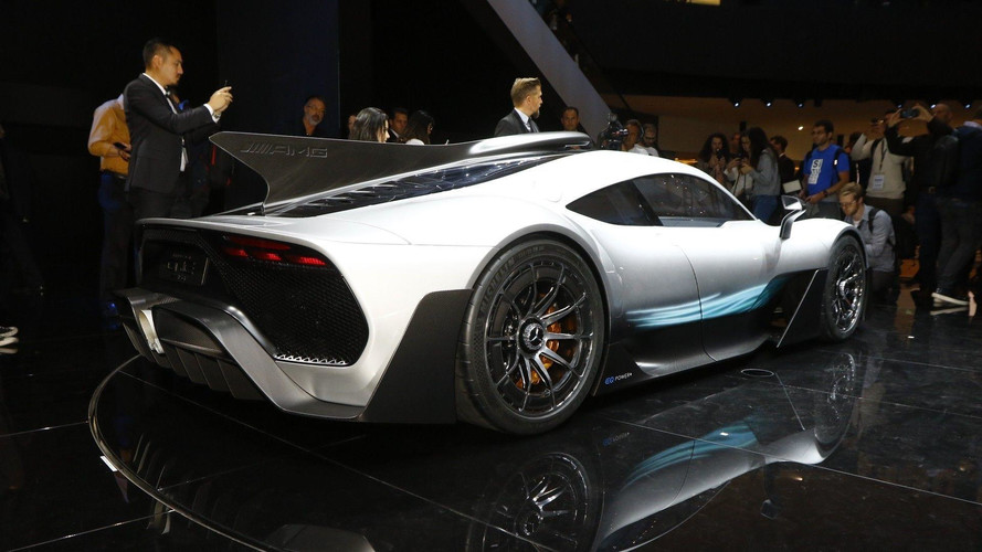 Mercedes-AMG Project One live in frankfurt