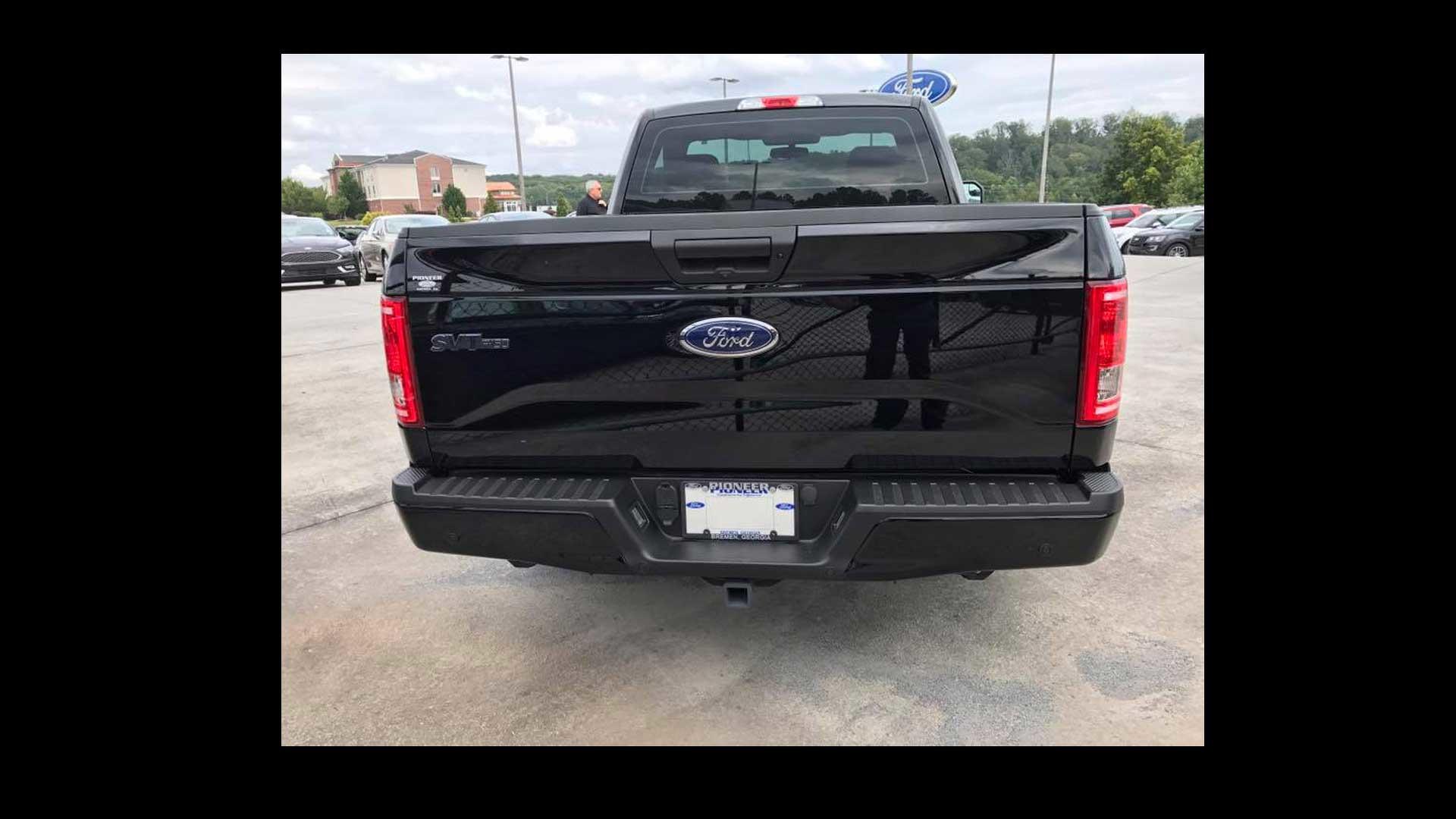 watch the dealer built ford f 150 lightning do a sweet burnout