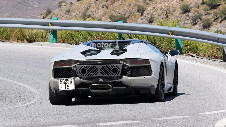 Lamborghini Aventador Performance Test Mule