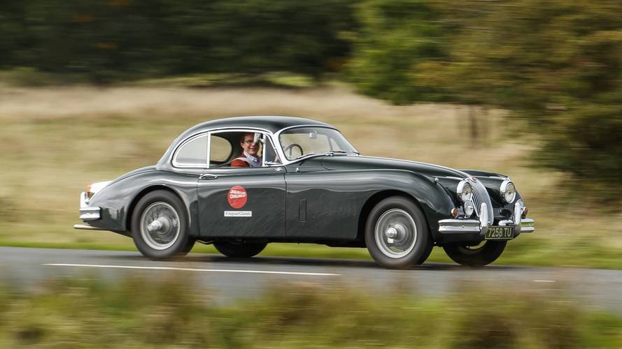 Jaguar XK150 Jaguar Land Rover Classic Drive Eastnor Castle