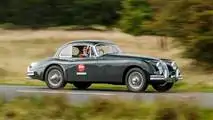 Jaguar XK150 Jaguar Land Rover Classic Drive Eastnor Castle