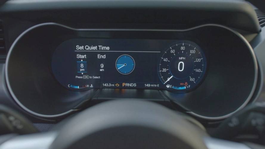 Mode silencieux Ford Mustang