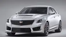 2018 Cadillac CTS-V Glacier Metallic Edition