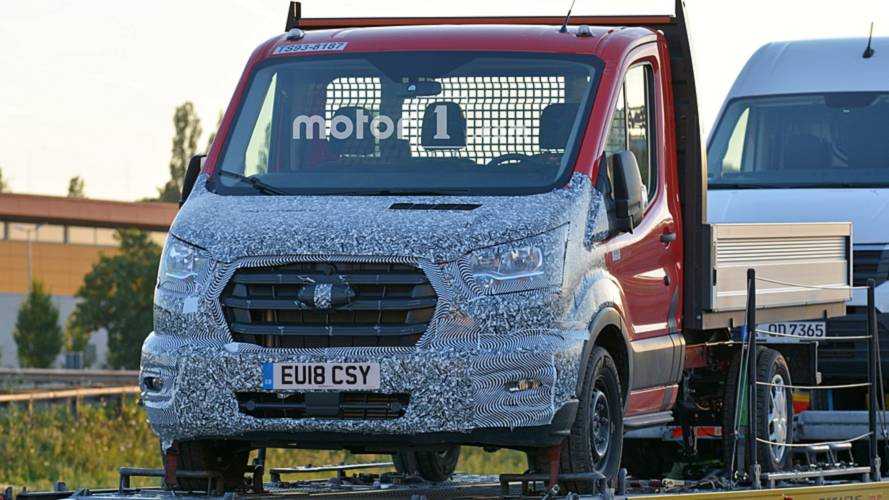 Ford Transit with AWD spy photo
