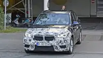 BMW X1 facelift spy photo