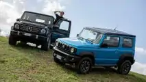 Classe G VS Jimny