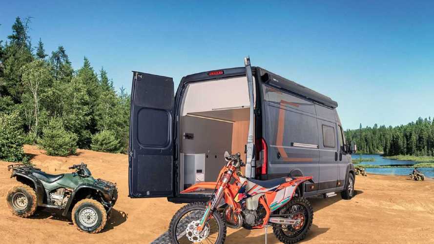 Germans Perfect The Toy Hauler Motorhome