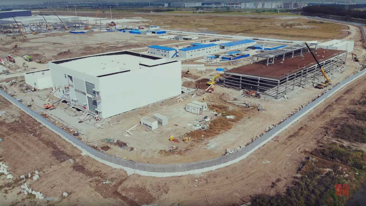 Tesla Gigafactory 3 - October 2019 (source: 乌瓦)