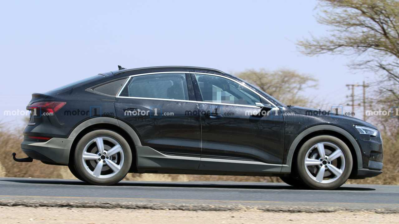2020 Audi E-Tron Sportback шпионское фото
