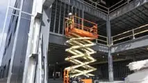 JLG nuovo sollevatore a pantografo ES4046 elettrico